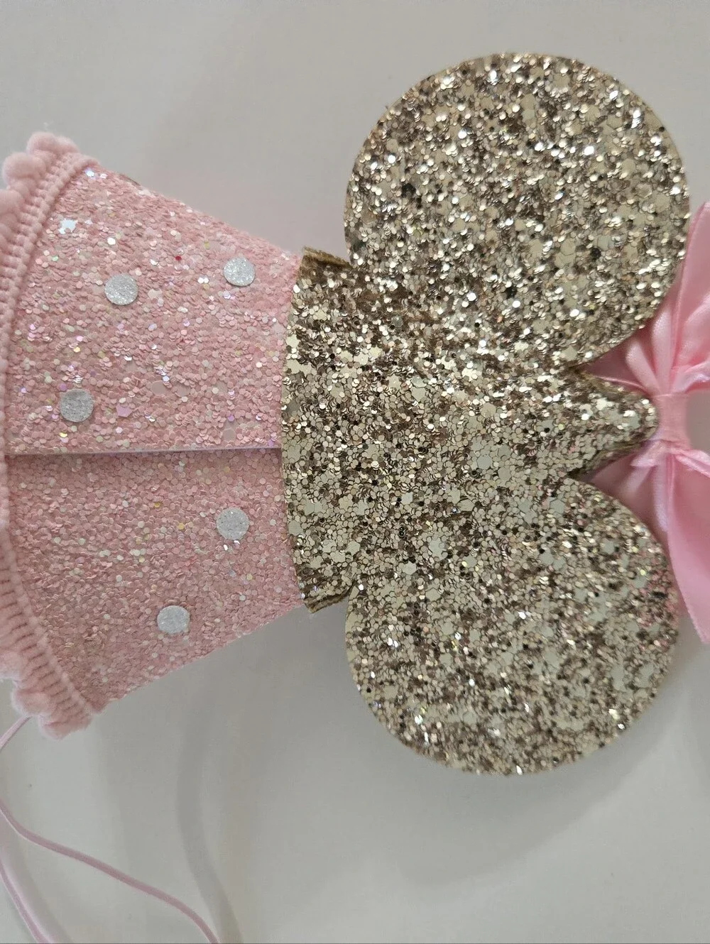Minnie Mouse Ears, Pink, 2nd birthday, Birthday Crown Hat